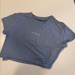 P'tula Gray Logo Tee